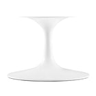 Modway - Lippa Ovale de 48 po Bois Table basse - Noyer-7