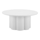 Zuo - Palmier Table basse - Blanc-Couleur: Blanc