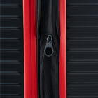 Reebok - Valise à roulettes pivotantes à coque rigide 26 po Hoop - Noir-5