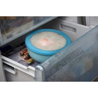 CIRQULA ENS/4 Rnd Shlw 350+750 mL, 1.25+2.25L/12+25+47+76oz  Vert Vif-Convient pour réfrigérateur, congélateur, micro-ondes