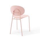 Modway - Palette Fauteuil d’appoint de salle à manger Ensemble de 2 - Rose-Capacité de poids : 331 lb.