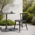 Zuo - Shio Chaise de salle à manger - Noir-Dimensions: 22,6 po L x 21,7 po L x 29,1 po H