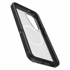 OtterBox - Coque Defender Pro XT transparente avec aimants pour Samsung Galaxy S25 - Dark Side-Conception robuste mais fine avec des bords en caoutchouc adhérents pour un transport sécurisé et une absorption des chocs