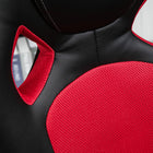 HOMCOM - Chaise de bureau style voiture de course - rouge-Couleur : noir/rouge