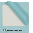 JAM Paper Étiquettes postales, 4 x 3 1/3 po, bleu ciel, 6 par page, 240 par paquet-Taille des feuilles d’étiquettes : 8 1/2 x 11 po