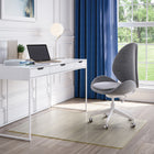 Deflecto - Dessous de siège OceanMat de pour plancher rectangulaire - 36 po x 48 po-Le dessous de siège sans crampon aide à prévenir l'usure des sols durs et prolonge la durée de vie du sol