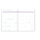 Orange Circle Studio - 2027  Agenda mensuel Just Right - Floral Silhouette - 9.75" x 7.50" - Couleur assortie - Bilingue-5
