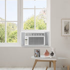 Commercial Cool - Climatiseur de fenêtre 8000 BTU - télécommande toutes fonctions - blanc-Thermostat ajustable