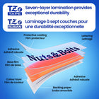 Brother - TZeAF131 Ruban sans acide pour étiqueteuses P-touch - 12 mm - transparent avec texte noir-Soumis à des tests rigoureux dans des conditions extrêmes