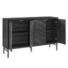Modway - Harper Chevron Buffet - Noir-7