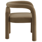 Modway - Astrid Performance Velvet Chaise à manger - Chameau-Entièrement assemblé