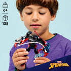 LEGO - Super Heroes Marvel Le robot de Miles Morales contre Spider-Man 2099-Inclut 2 figurines LEGO Marvel : Miles Morales et Spider-Man 2099