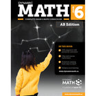 Dynamic Math book Alberta 6e année-Le classeur contient des instructions, des exemples et des questions pratiques