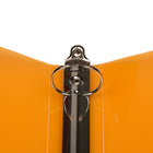 JAM PaperMD – Cartable à 3 anneaux Designders, 1 po, orange, 4/paquet-Paquet de 4