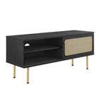 Modway - Cambria 47 po Meuble TV, Noir-Meuble téléviseur moderne