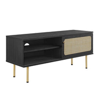 Modway - Cambria 47 po Meuble TV, Noir-Meuble téléviseur moderne