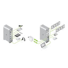 IOGEAR - Station d'accueil universelle 4K Quad Dock Pro-Plusieurs ports USB