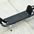 Aosom - Trottinette pour jeunes avec guidon réglable - noir-Matériau : Acier, Aluminium, Caoutchouc 