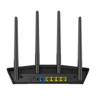 ASUS - Routeur WiFi 6 double bande extensible AX3000-Réseau facilement extensible - Profitez d'une itinérance fluide et de fonctionnalités avancées en ajoutant n'importe quel routeur compatible AiMesh