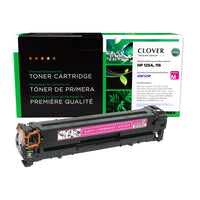 CIG - Cartouche de toner CB543A HP 125A remise à neuf - rendement standard - magenta- Les cartouches d'imprimante remanufacturées Clover sont conçues pour égaler ou surpasser la qualité d'impression, le rendement et la fiabilité des cartouches HP.