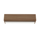 Manhattan Comfort - Meuble TV moderne Duncan 70 po - Érable et blanc cassé-15,7 po L x 70 po l x 16,7 po H