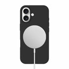 Blu Element - Étui Silicone MagSafe pour iPhone 17 - Noir-Bords surélevés pour protéger l'appareil photo et l'écran