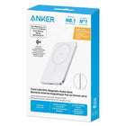 Anker - Batterie Externe Nano Slim sans Fil Qi2 5000 mAh 15 W - Blanc-6