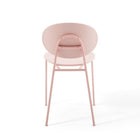 Modway - Palette Fauteuil d’appoint de salle à manger Ensemble de 2 - Rose-9