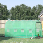 Outsunny - Serre tunnel à entrée marchable- Bâche en plastique résistante aux UV protège les plantes de la pluie légère et du vent  
