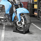 HOMCOM - Cale de roue pour motocyclette-Réglages de hauteur ajustables adaptés à divers modèles de motos, y compris les motos tout-terrain, les modèles standards, etc.
