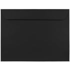 JAM Paper - Grandes enveloppes format livret avec fermeture gommée, 9 x 12 po, noir, pqt/50-Taille : 9 x 12 po