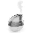 Pure Enrichment - MistAire Silver Brume fraîche ultrasonique Hum-2 réglages de brume : atténuez silencieusement l'air sec avec une brume fraîche ultrasonique silencieuse sur le réglage haut ou bas