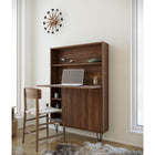 Nexera - Bureau mural Slim, Noyer-9