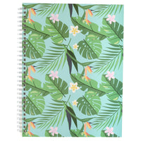 Merangue - Carnet de conception - 8 x 10 po -  ligné - 80 feuilles - tropicale-80 feuilles lignées par cahier
