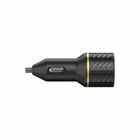 Otterbox - Chargeur de Voiture Double à Charge Rapide USB-C et USB-A - Noir-Son design compact et intelligent libère de l'espace pour tout ce qui s'accumule dans votre voiture