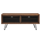 Modway - Nomad 47 po Meuble TV, Noyer-Pieds en épingle à cheveux