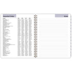 AT-A-GLANCE - Recharge hebdomadaire/mensuelle de direction 2025 pour G545-2 pages/semaine/mois - 8 3/4 po H x 6 7/8 po l - anglais-Section separee pour telephones/adresses