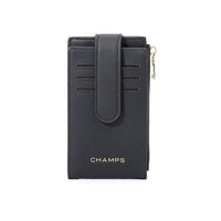 Champs - Porte-cartes Yoga Iconic - Noir-Porte-cartes avec protection RFID
