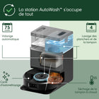 iRobot - Robot Roomba Plus 505 avec combo AutoWash-Nettoie sur commande. Jumelez-le à un appareil prenant en charge Alexa, Siri, ou l’Assistant Google (Fonctionne avec les appareils prenant en charge Alexa, Siri et l’Assistant Google) et programmez un nettoyage, ou dites-lui simplement de passer l’aspirateur dans le salon ou d’effectuer un nettoyage combiné dans la cuisine ou près du sofa