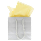 JAM Paper - Papier de soie - Jaune - 100 feuilles-Taille : 20 x 26 (standard) | Convient parfaitement aux sacs et boîtes cadeaux de toutes tailles
