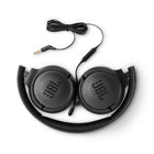 JBL - Casque d'écoute filaire supra-auriculaire Tune 500,  noir-Compatible avec la plupart des téléphones intelligents