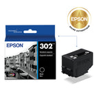 Epson - T302 Cartouche d'encre - Capacité standard - Noir-Photos brillantes autant sur papier ordinaire que sur papier glacé