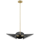 Modway - Journey Bras 3-léger de 3" Pendentif - Noir-Ampoules : 3 E26 40W max (non incluses)