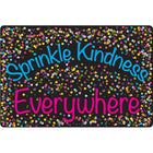 Ashley Productions - Smart Poly Tapis de bienvenue avec dos antidérapant - 15 -5" x 23 -5" - Confetti - Saupoudrez la gentillesse partout - Lot de 2-Illuminez votre salle de classe avec une explosion de couleurs et de créativité, tout en offrant un espace confortable et accueillant pour que les élèves se rassemblent et apprennent.