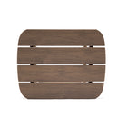 Backyard Lifestyles - Table d'appoint - Brun-Résistant aux taches et facile à nettoyer.
