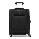 Travelpro Maxlite 5 - Valise de cabine compacte et extensible - Noir-La poignée PowerScope Lite, légère mais robuste, se verrouille dans deux positions (38" et 42,5" / 96,52 cm et 107,95 cm) pour s'adapter aux utilisateurs de différentes hauteurs