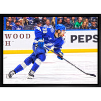 Brandon Hagel Tampa Bay Lightning - Toile encadree - 31" x 22"-Impression sur toile de qualité supérieure avec bordures enveloppées