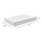 Eddie's - Boîte à vêtements - 15X - 15" x 9-1/2" x 2" - Blanc - Paquet de 100-15" x 9-1/2" x 2"