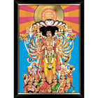 Jimi Hendrix Bold As Love with Gold Vinyl - Impression encadree - 27" x 38"-Qualité supérieure - music memorabilia