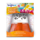 Assainisseur dâ€™air non électrique à lâ€™huile parfumée Bright Air, parfum hawaïen et papaye, 6 paquets/boîte-Sécuritaire au bureau et dans les autres endroits dont vous désirez conserver la fraîcheur